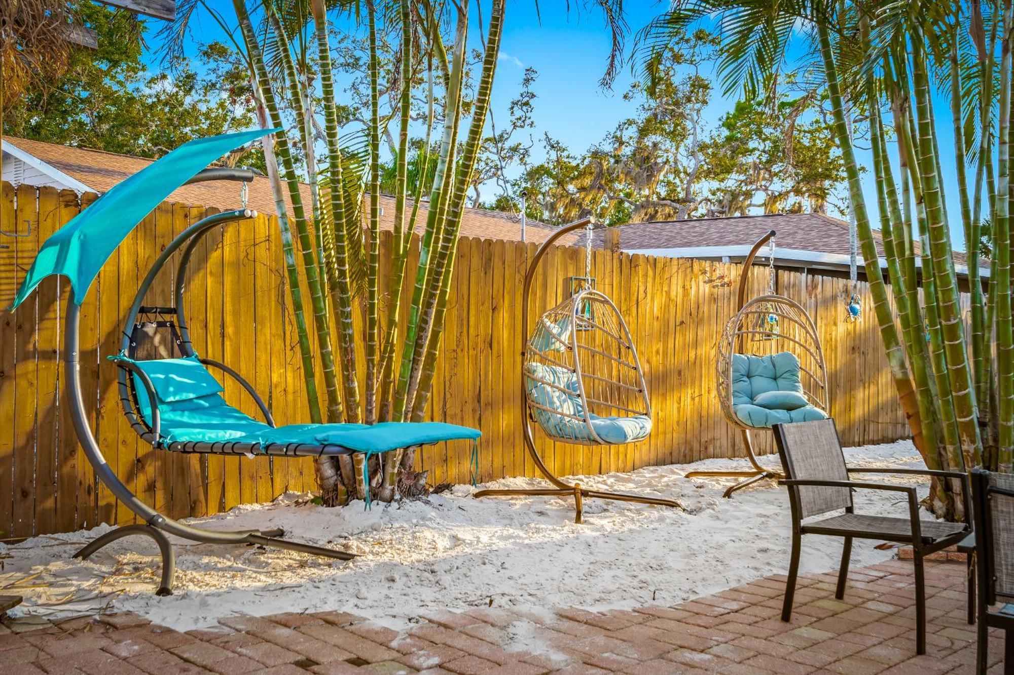 Coastal Villa W Amazing Courtyard - Splash Pad! Sarasota Dış mekan fotoğraf